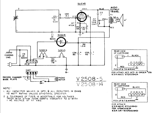 H-96AC2 Ch= V-2508-14; Westinghouse El. & (ID = 1204367) Enrég.-R