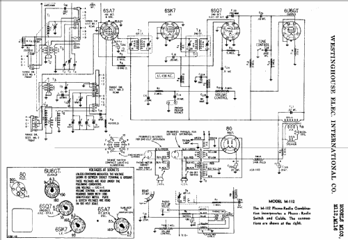 M103; Westinghouse El. & (ID = 584368) Radio