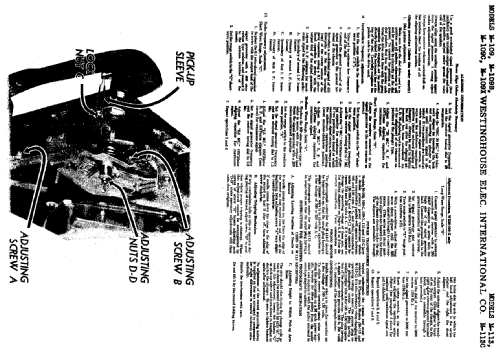 M109; Westinghouse El. & (ID = 589087) Radio