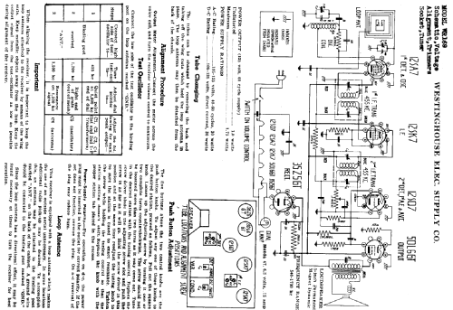 WR169; Westinghouse El. & (ID = 580165) Radio