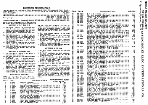 WR-312 ; Westinghouse El. & (ID = 576325) Radio