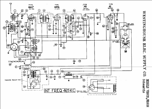 WR-603 ; Westinghouse El. & (ID = 576940) Radio