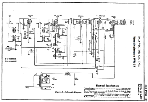 WR-37B; Westinghouse El. & (ID = 837568) Radio