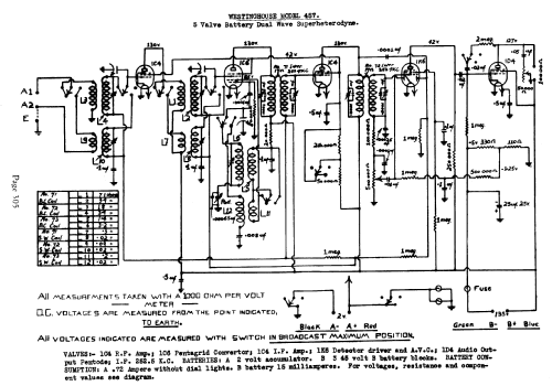 457; Westinghouse brand, (ID = 701603) Radio