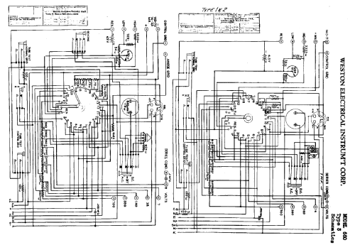 Radio Set Analyzer 660; Weston Electrical (ID = 793158) Equipment