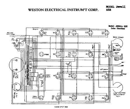 Jewell Counter-Tube-Checker Pattern 533; Weston Electrical (ID = 792602) Equipment
