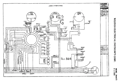 Jewell WD566; Weston Electrical (ID = 793186) Ausrüstung