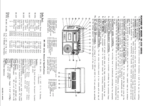 SK-506; Wilco Sanyo Electric (ID = 934998) Radio