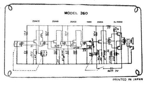 6-Transistor 360 ; Wilco Sanyo Electric (ID = 134921) Radio