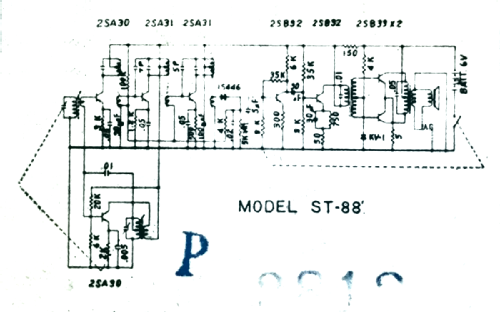 8 Transistor Deluxe ST-88 ; Wilco Sanyo Electric (ID = 2427611) Radio