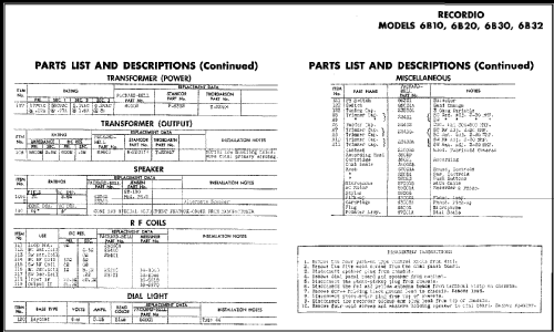 6B10 ; Wilcox-Gay Corp.; (ID = 489219) Radio