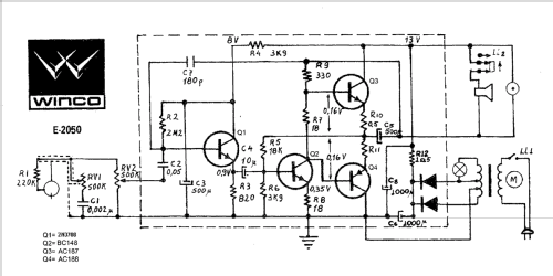 Wincofon E-2050; Winco S.A.I.C.F.I. y (ID = 869325) Ton-Bild