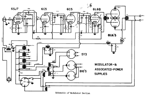 Globe King Transmitter 500 A; World Radio (ID = 1799049) Amateur-T