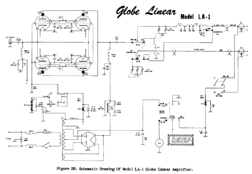 Globe Linear LA-1; World Radio (ID = 1799562) Ampl. RF