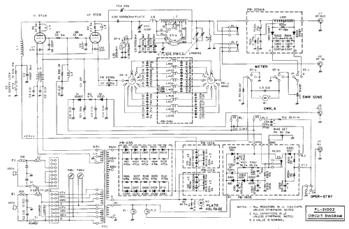 Linear Amplifier FL-2100Z; Yaesu-Musen Co. Ltd. (ID = 2354272) Amateur-D