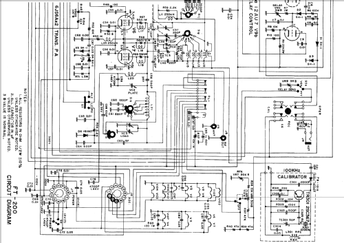 SSB Transceiver FT-200; Yaesu-Musen Co. Ltd. (ID = 746026) Amat TRX