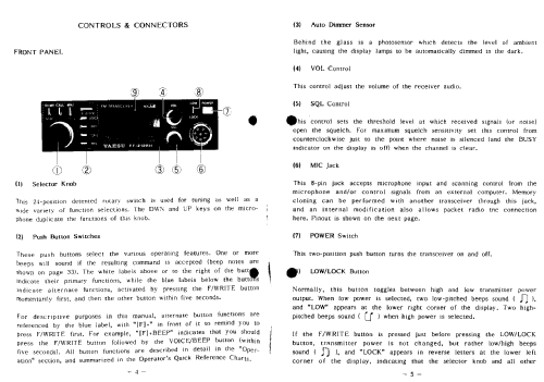 FT-212RH; Yaesu-Musen Co. Ltd. (ID = 1376484) Amat TRX