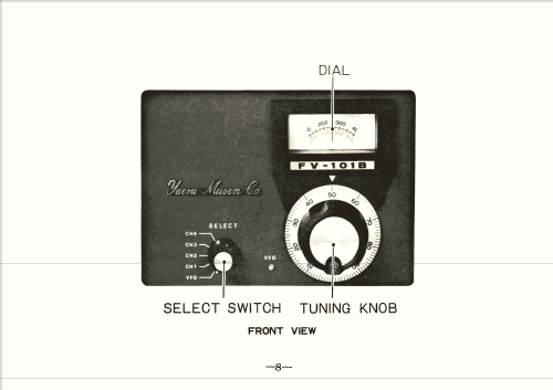 VFO FV-101B; Yaesu-Musen Co. Ltd. (ID = 2542437) Amateur-D