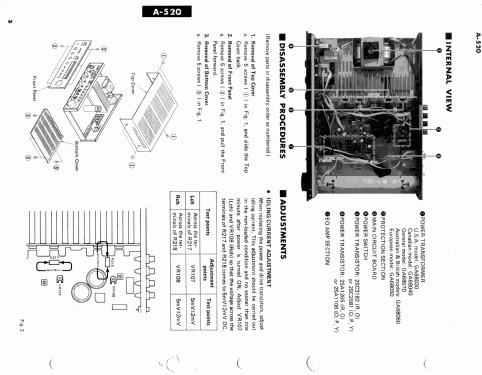 A-520; Yamaha Co.; (ID = 1011113) Ampl/Mixer
