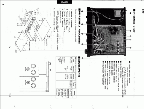 C-40; Yamaha Co.; (ID = 1007441) Ampl/Mixer