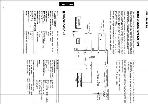 CDX-400; Yamaha Co.; (ID = 1025860) Sonido-V