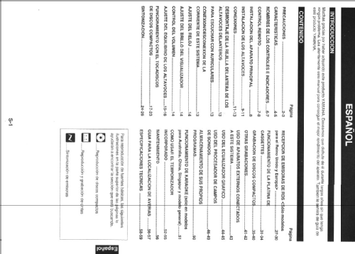 Mini Component System GX-70; Yamaha Co.; (ID = 2289314) Radio