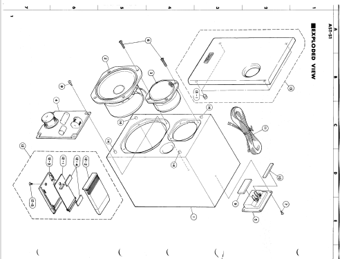 Natural Sound Active Servo Processing Speakers AST-S1; Yamaha Co.; (ID = 1046360) Speaker-P