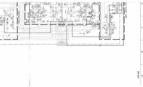 Natural Sound Active Stereo Prozessing Amplifier AX-630; Yamaha Co.; (ID = 1038083) Ampl/Mixer