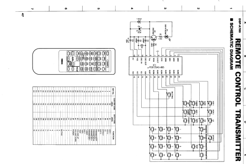 Natural Sound Digital Sound Field Processing Ampli DSP-A780; Yamaha Co.; (ID = 1090450) Ampl/Mixer