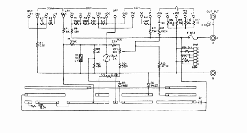 Analog Multimeter YF-350; Yu Fong Electric Co. (ID = 1440438) Equipment