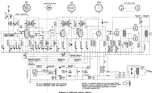 Malwa 3301 ; Unitra ZRK, Zaklady (ID = 649575) Radio