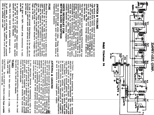 Vitatone 54 ; Zaney-Gill Corp., S. (ID = 454719) Radio