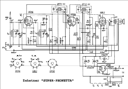 Phonetta K49; Zehetner Radiobau- (ID = 57272) Radio