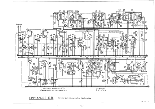 Allwellenempfänger Uster E41; Zellweger AG; Uster (ID = 151937) Commercial Re