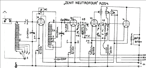 Neutrofour R.054; Zenit, Prelouc (ID = 2399457) Radio