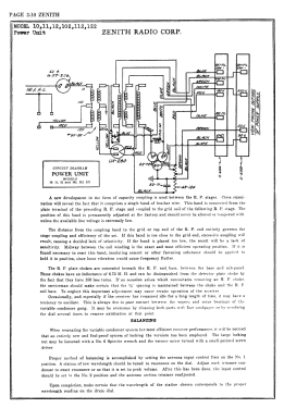 112; Zenith Radio Corp.; (ID = 2982872) Radio