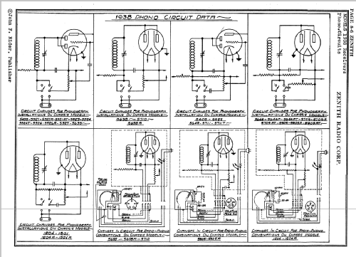 12-S-265 Ch=1204; Zenith Radio Corp.; (ID = 2163390) Radio