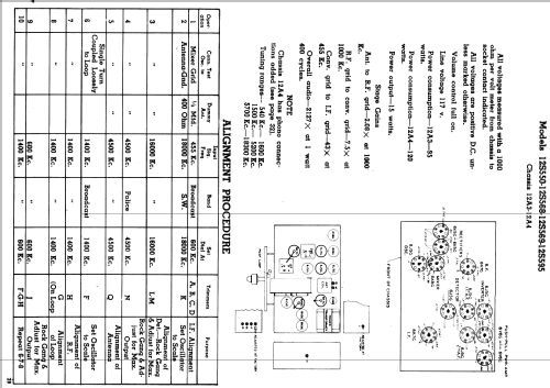 12S550 Ch=12A3; Zenith Radio Corp.; (ID = 345221) Radio