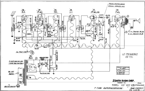 275 Standard Ch= 2044; Zenith Radio Corp.; (ID = 339313) Radio