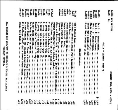 470-5 Ch= 2056; Zenith Radio Corp.; (ID = 324757) Radio