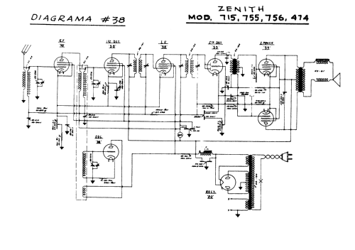 474 Ch= 2053; Zenith Radio Corp.; (ID = 1520088) Radio