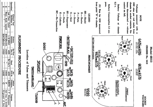 4B313 Bullet Ch= 5410; Zenith Radio Corp.; (ID = 329537) Radio