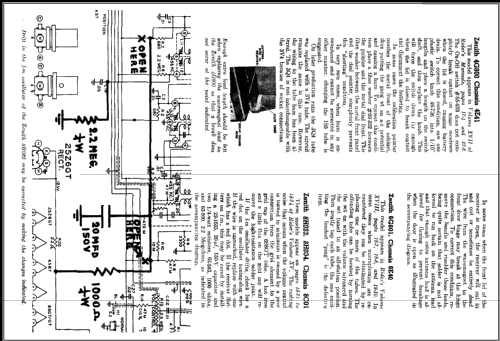 4G800, 4G800W, 4G800Y Zenette Ch= 4E41; Zenith Radio Corp.; (ID = 416010) Radio