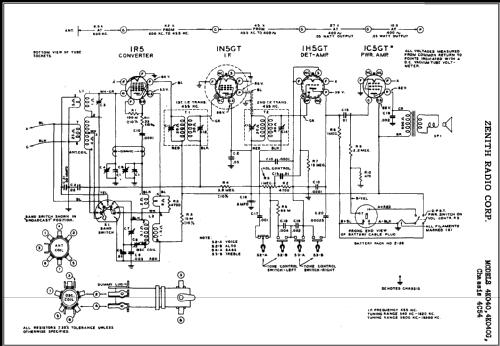 4K040 Ch= 4C54; Zenith Radio Corp.; (ID = 447731) Radio