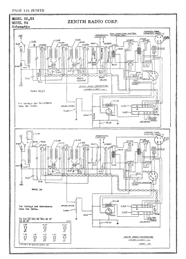 52 522; Zenith Radio Corp.; (ID = 2982473) Radio