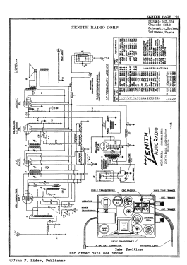 663 Ch=5510; Zenith Radio Corp.; (ID = 2987991) Autoradio