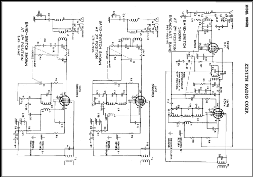 6G038 Ch=6C50; Zenith Radio Corp.; (ID = 450376) Radio