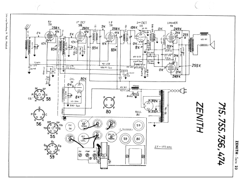 756 Ch= 2053; Zenith Radio Corp.; (ID = 2728525) Radio