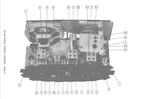 7H822Z Triumph Ch= 7E02Z; Zenith Radio Corp.; (ID = 1482421) Radio