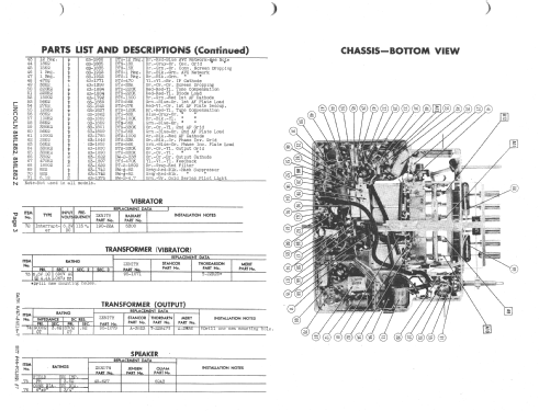 8ML882 Ch= 8E82 Lincoln; Zenith Radio Corp.; (ID = 1389340) Car Radio